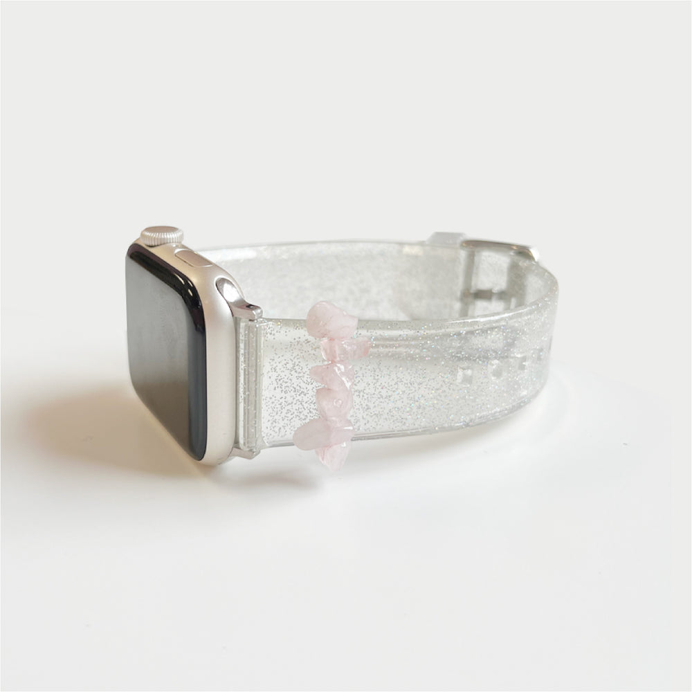 Rose Quartz Watch Charm