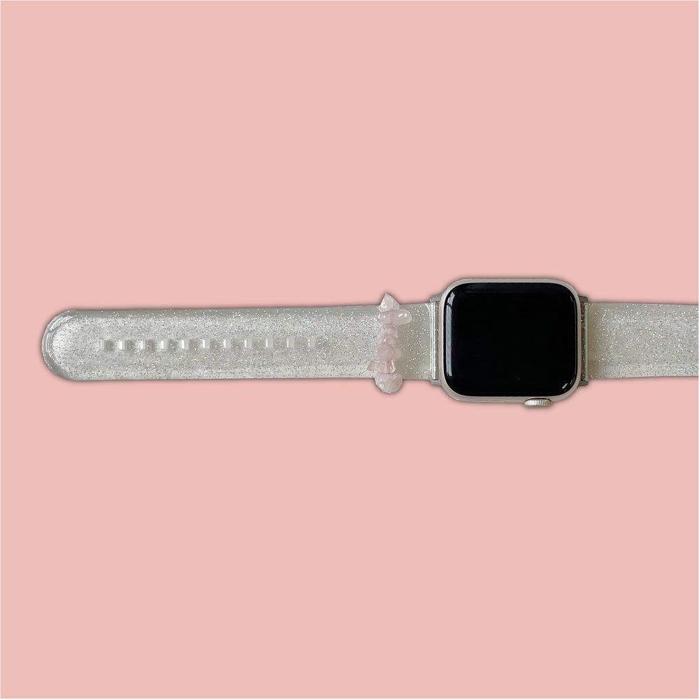 Rose Quartz Watch Charm