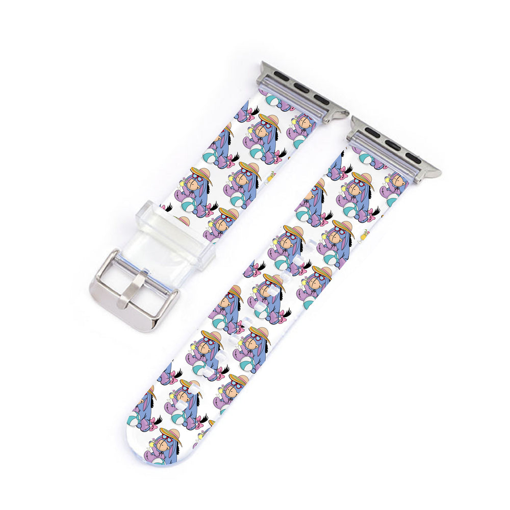 Eeyore's Cocktail Clear Smartwatch Strap