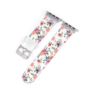 Ditsy Floral - Clear Smartwatch Strap