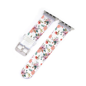 Ditsy Floral - Clear Smartwatch Strap