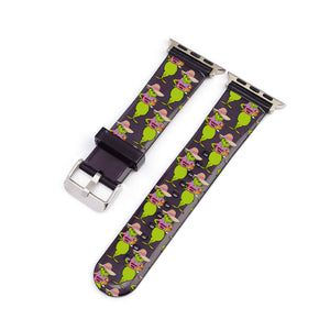 Summer Grinch Black Smartwatch Strap