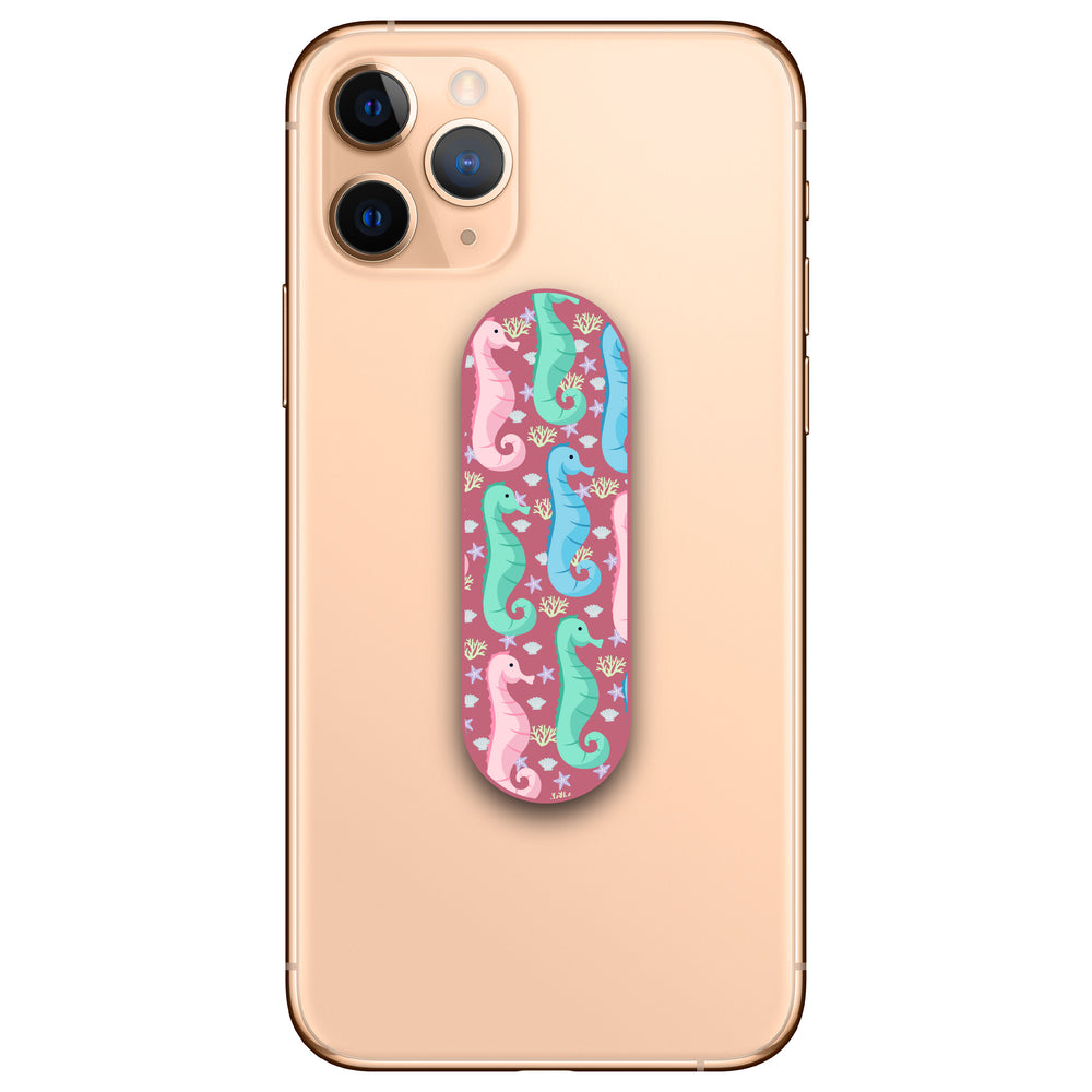 Pastel Sea Horses Phone Loop