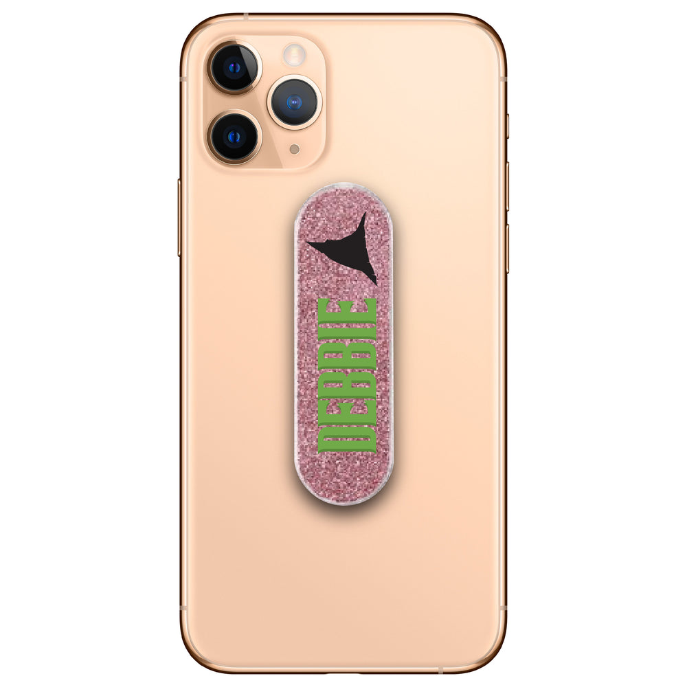 Personalised Glitter Elphaba Name Phone Loop