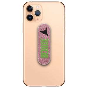 Personalised Glitter Elphaba Name Phone Loop