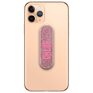 Personalised Glitter Glinda Name Phone Loop