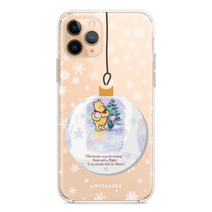 
            
                Load image into Gallery viewer, Christmas must be coming&amp;#39; Winnie the Pooh Phone Case
            
        