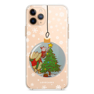 Vintage Christmas Winnie the Pooh Phone Case