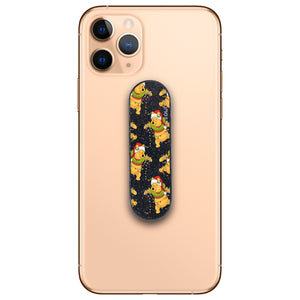 Christmas Winnie the Pooh Glitter Phone Loop