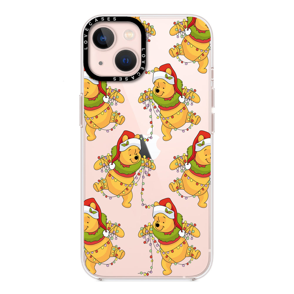 Christmas Winnie the Pooh Premium Phone Case