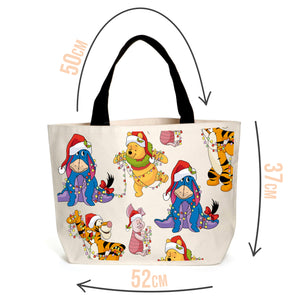 Christmas Winnie & Friends Tote