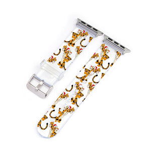 Christmas Tigger Clear Smartwatch Strap