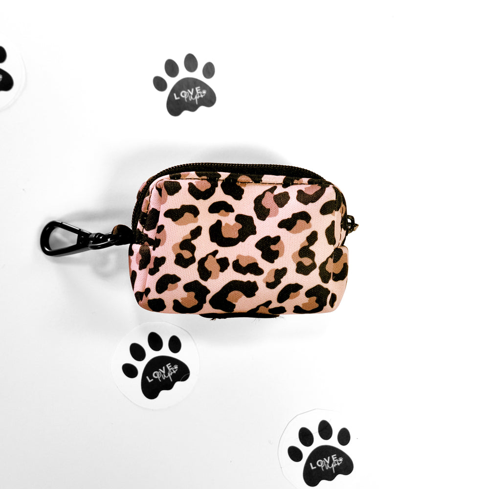 Leopard Print Poop Bag Holder