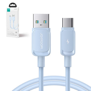 Blue 1.2m USB to USB-C Charge and Sync Cable