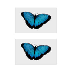 
            
                Load image into Gallery viewer, Blue Butterfly Sticker - For AirPods
            
        