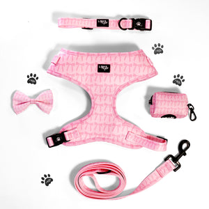 Pink Bows Harness Bundle