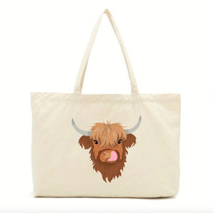 Henry the Highland Cow Tote