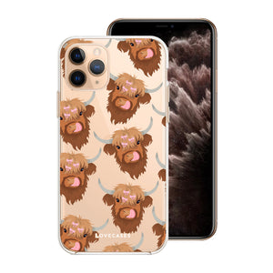 Connie the Highland Cow Phone Case