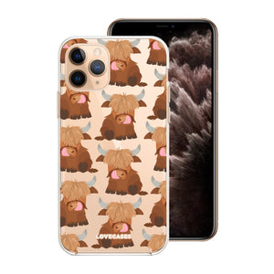 Hendrix the Baby Highland Cow Phone Case