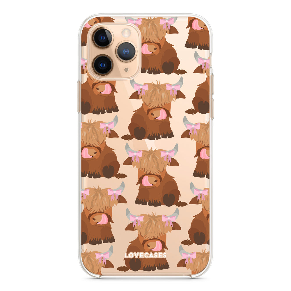 Honey the Baby Highland Cow Phone Case – LoveCases Honey the Baby Highland Cow Phone Case – LoveCases