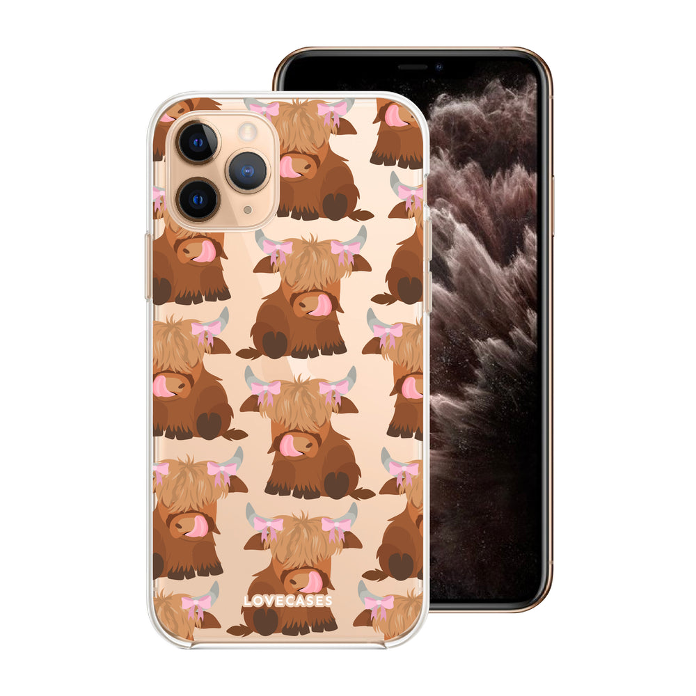 Honey the Baby Highland Cow Phone Case