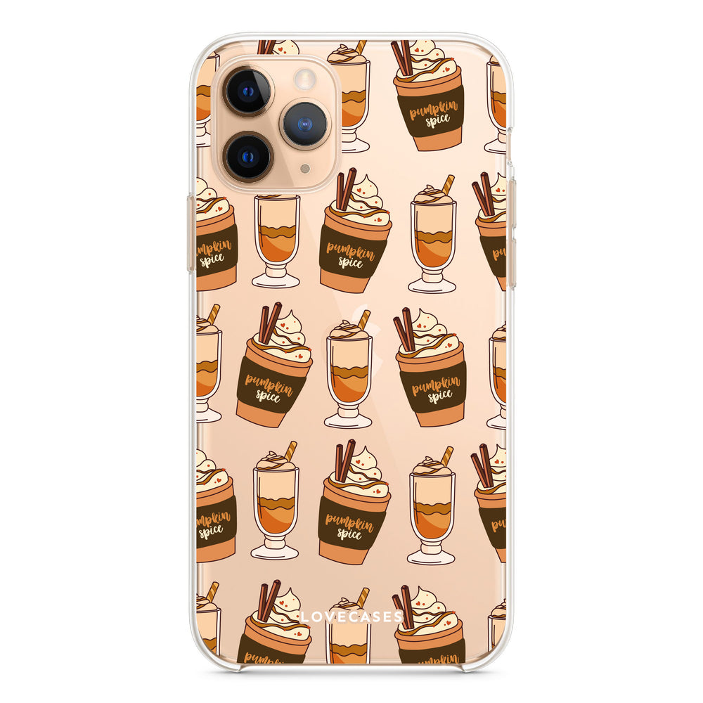 Pumpkin Spice Drinks Phone Case