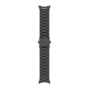 
            
                Load image into Gallery viewer, Black Metal Google Pixel Watch Strap
            
        