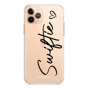 Black Swiftie Phone Case