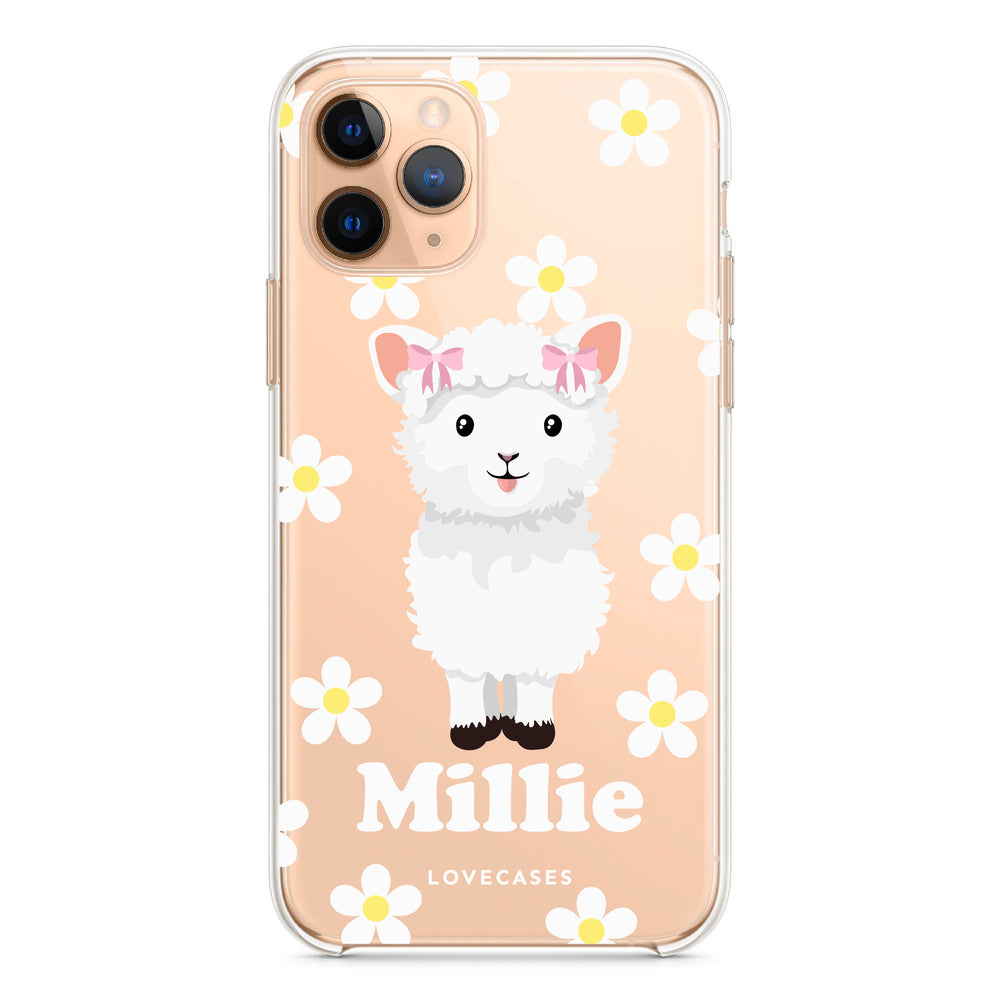 Personalised Coquette Sheep Phone Case