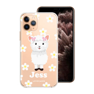 Personalised Coquette Sheep Phone Case