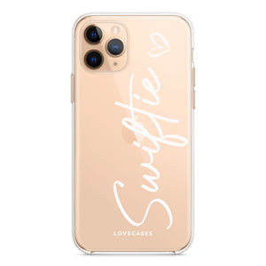 White Swiftie Phone Case