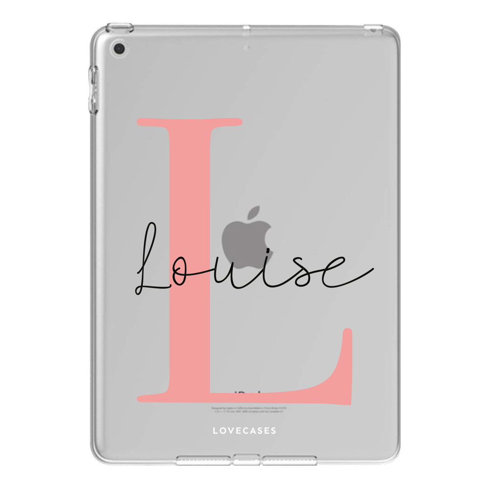 Personalised Initial iPad Case