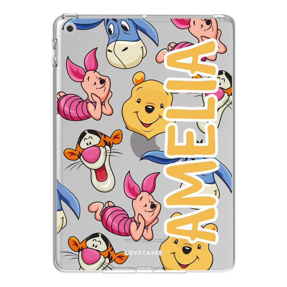 Personalised Winnie & Friends iPad Case