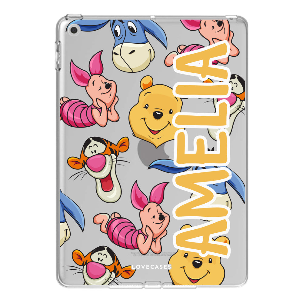 
            
                Load image into Gallery viewer, Personalised Winnie &amp;amp; Friends iPad Case
            
        