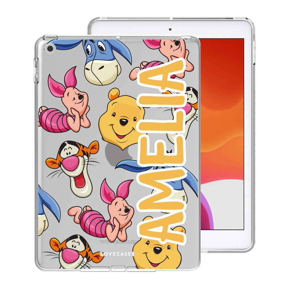 Personalised Winnie & Friends iPad Case