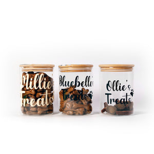 Personalised Dog Treat Jar