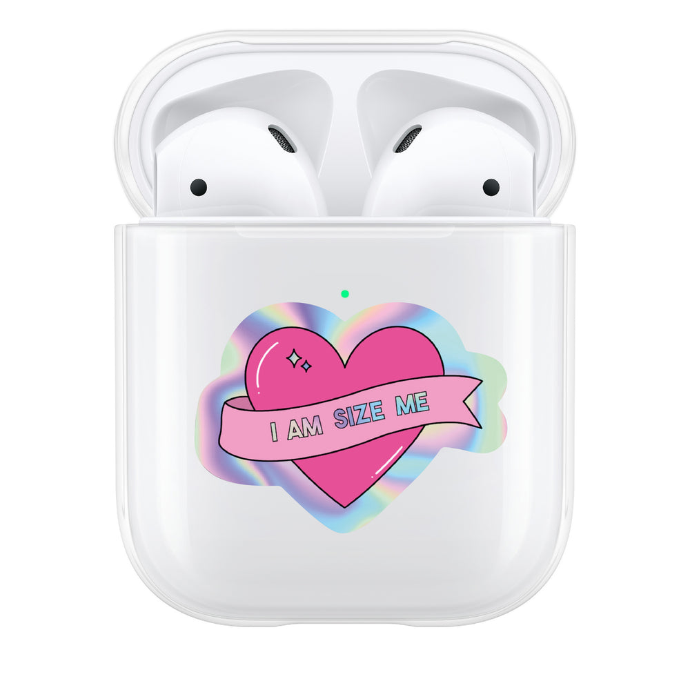 Scarletts_world_ x LoveCases Holographic Heart AirPod Case