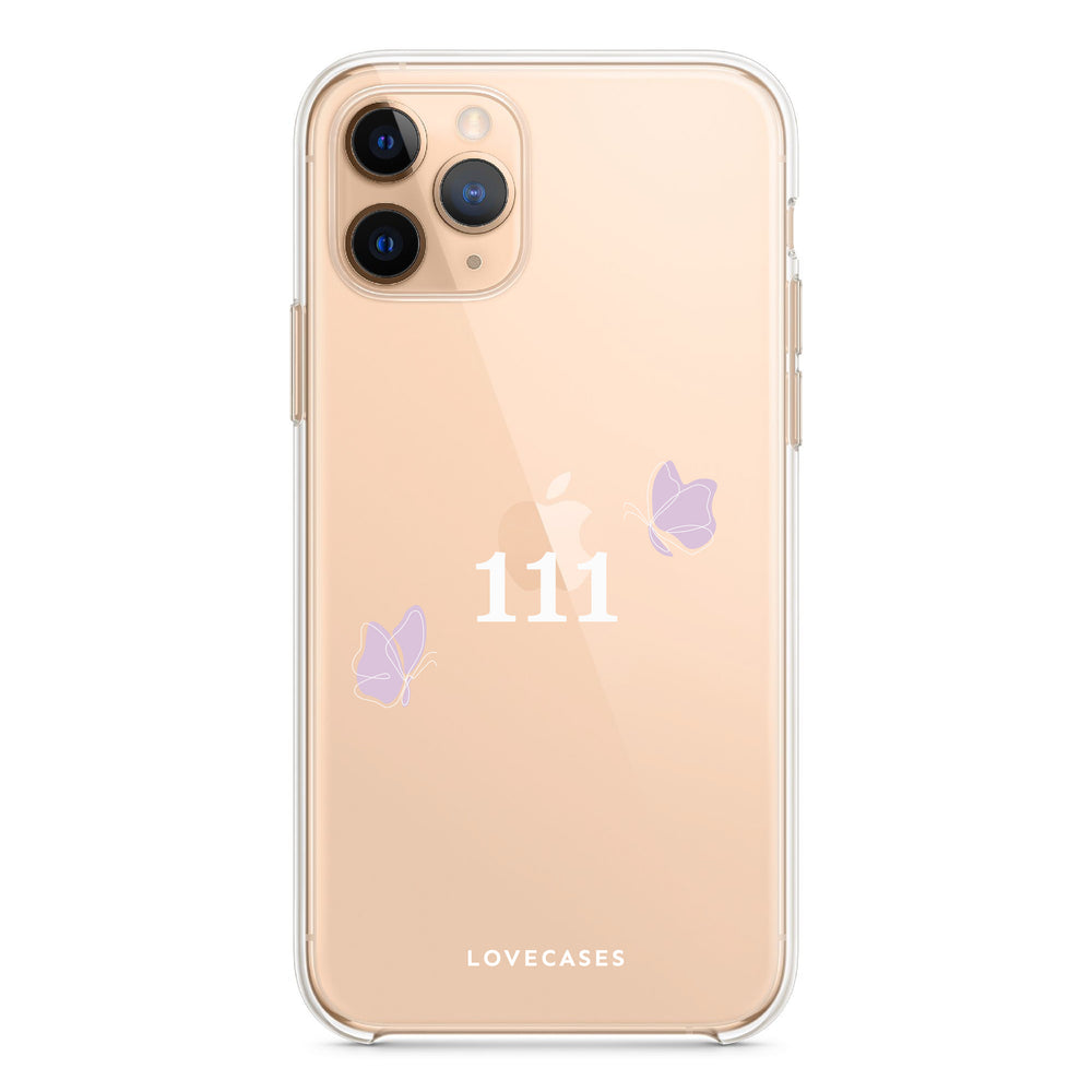 
            
                Load image into Gallery viewer, White 111 Phone Case
            
        