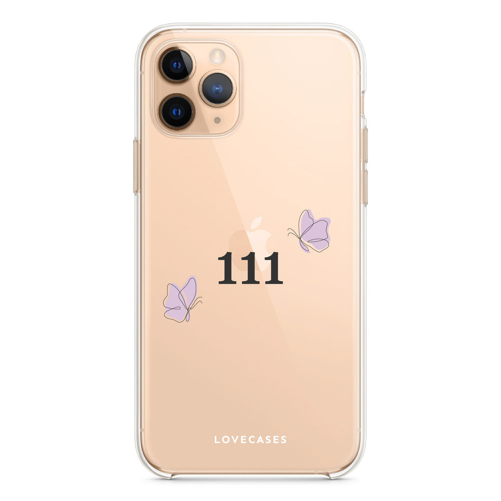 Black 111 Phone Case