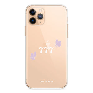 White 777 Phone Case