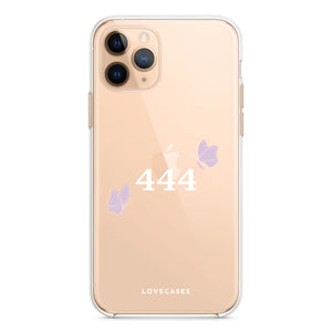 White 444 Phone Case