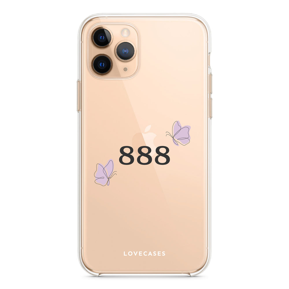 Black 888 Phone Case