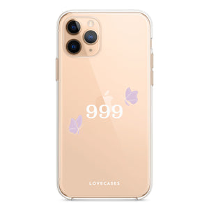 White 999 Phone Case