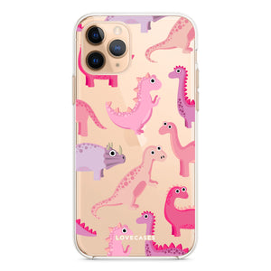 Pink Dinosaur Phone Case