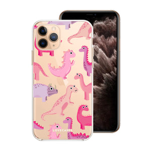 Pink Dinosaur Phone Case