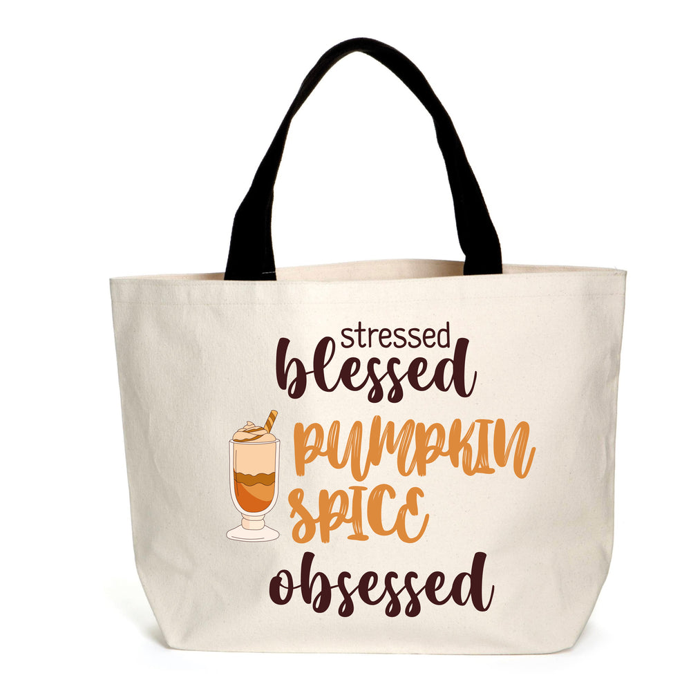 Pumpkin Spice Obsessed Tote