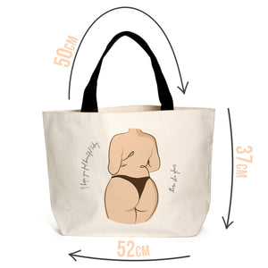 White Body Positive Tote