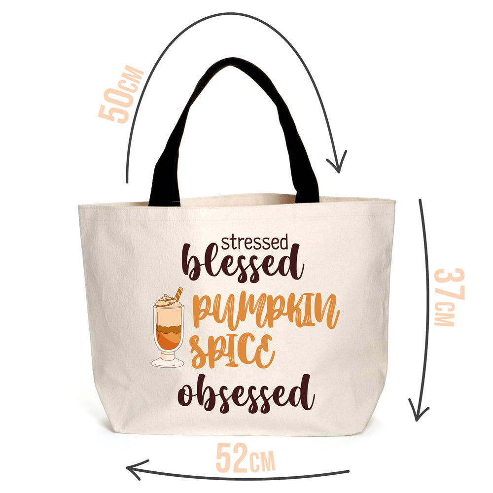 Pumpkin Spice Obsessed Tote