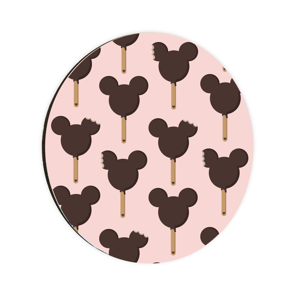 Mickey Ice Cream Phone Case, Phone Loop, Coaster + Keyring Bundle