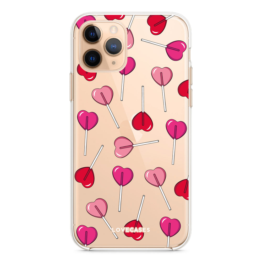 Lollipop Love Phone Case, Phone Loop, Coaster + Keyring Bundle